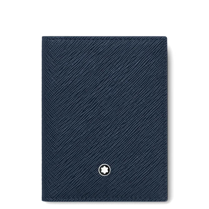 Sartorial Card Holder 4cc - Ink Blue