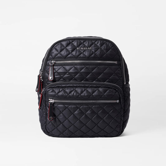 Black Small Crosby Backpack