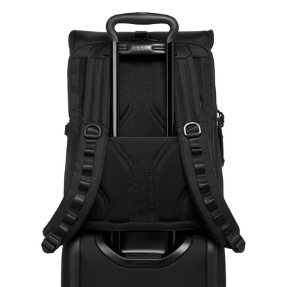 Logistics Flap Lid Backpack - Black