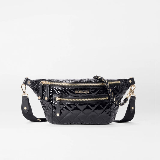Small Crosby Crossbody Sling - Black Lacquer