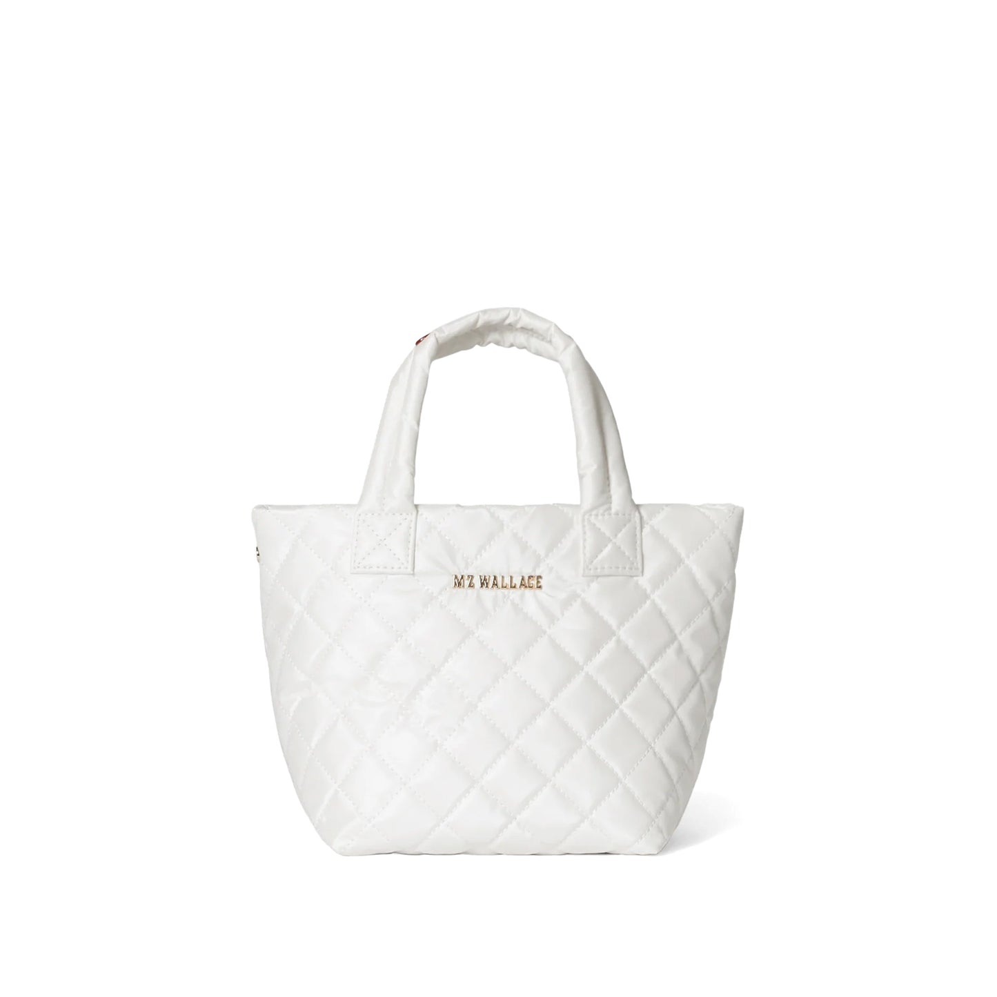 MICRO METRO TOTE DELUXE - Pearl Metallic