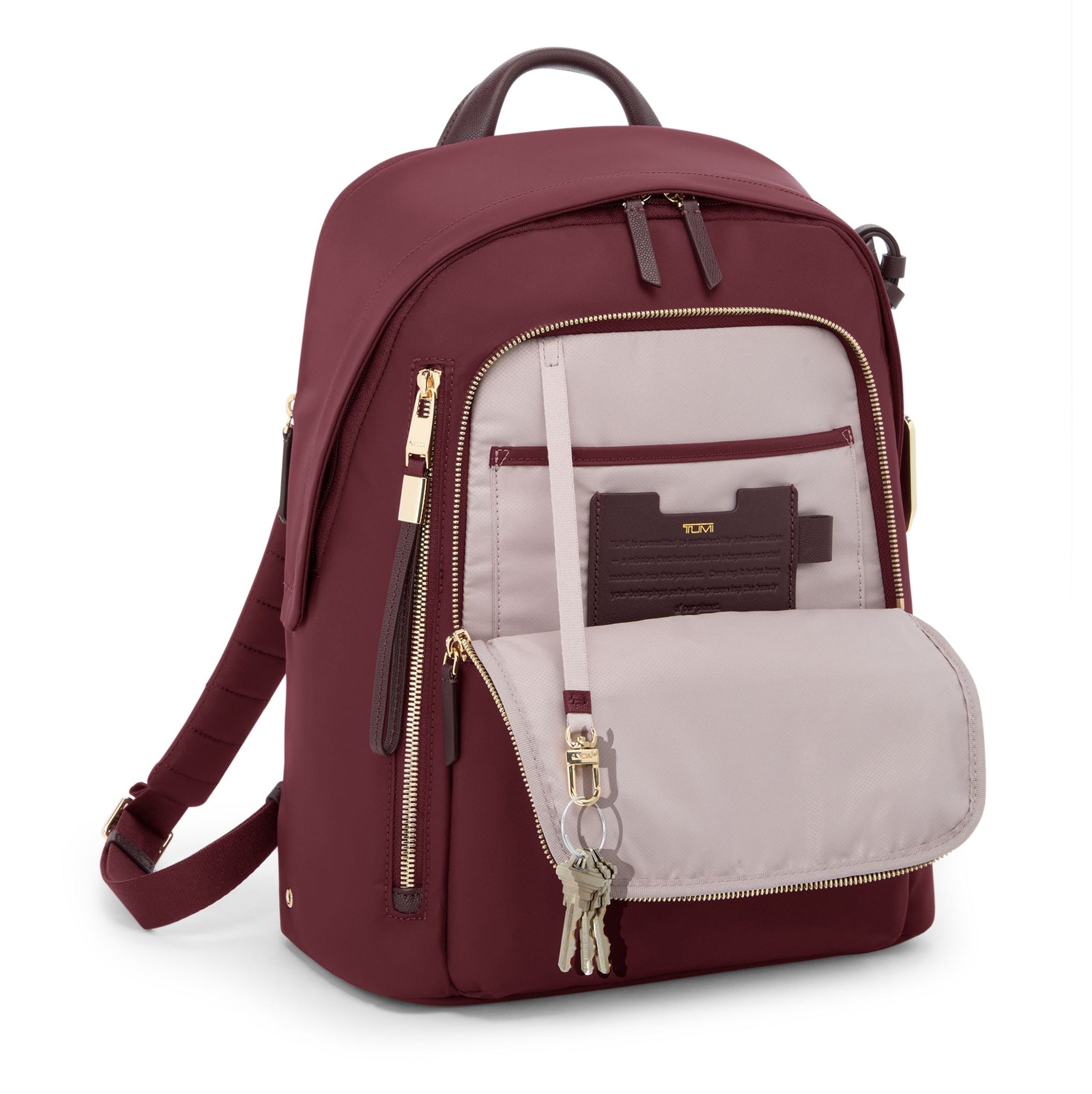 VOYAGEUR Halsey Backpack - Wine