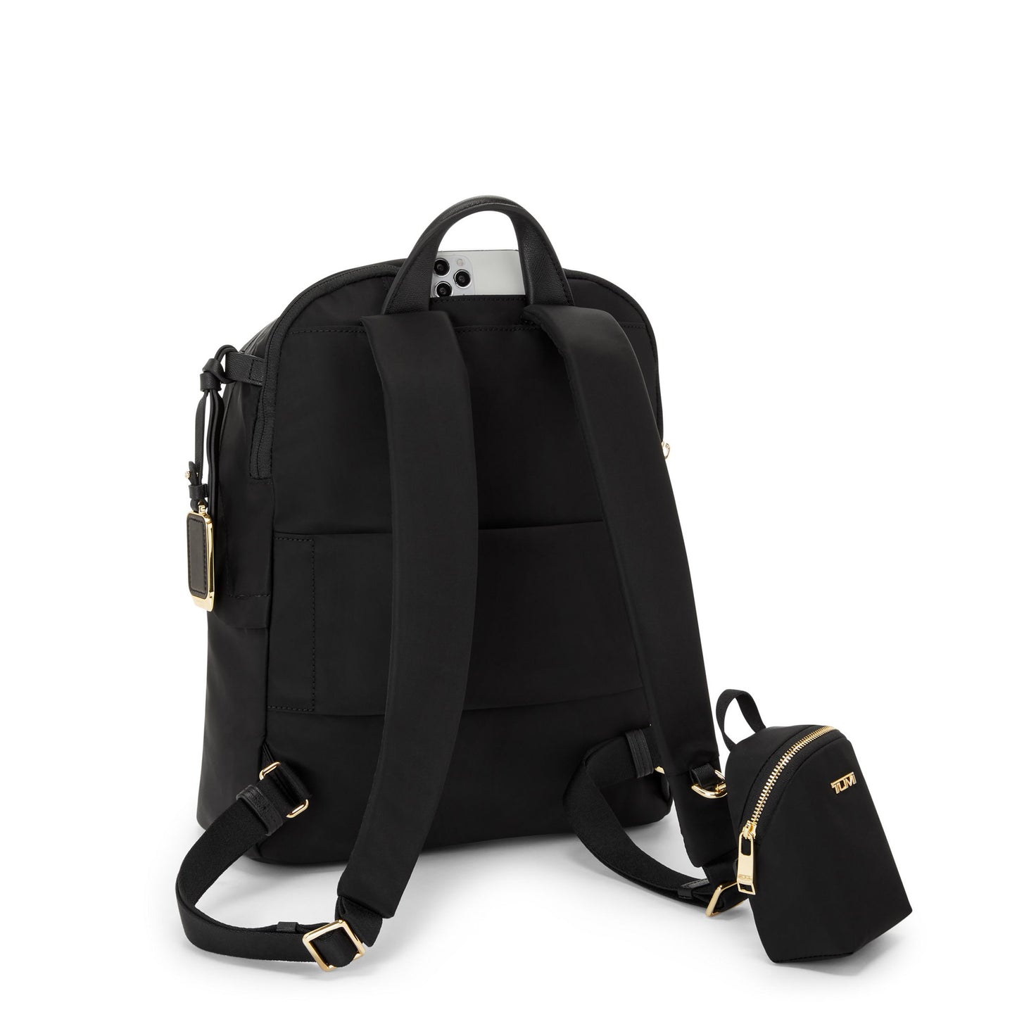 VOYAGEUR Halsey Backpack Black/Gold