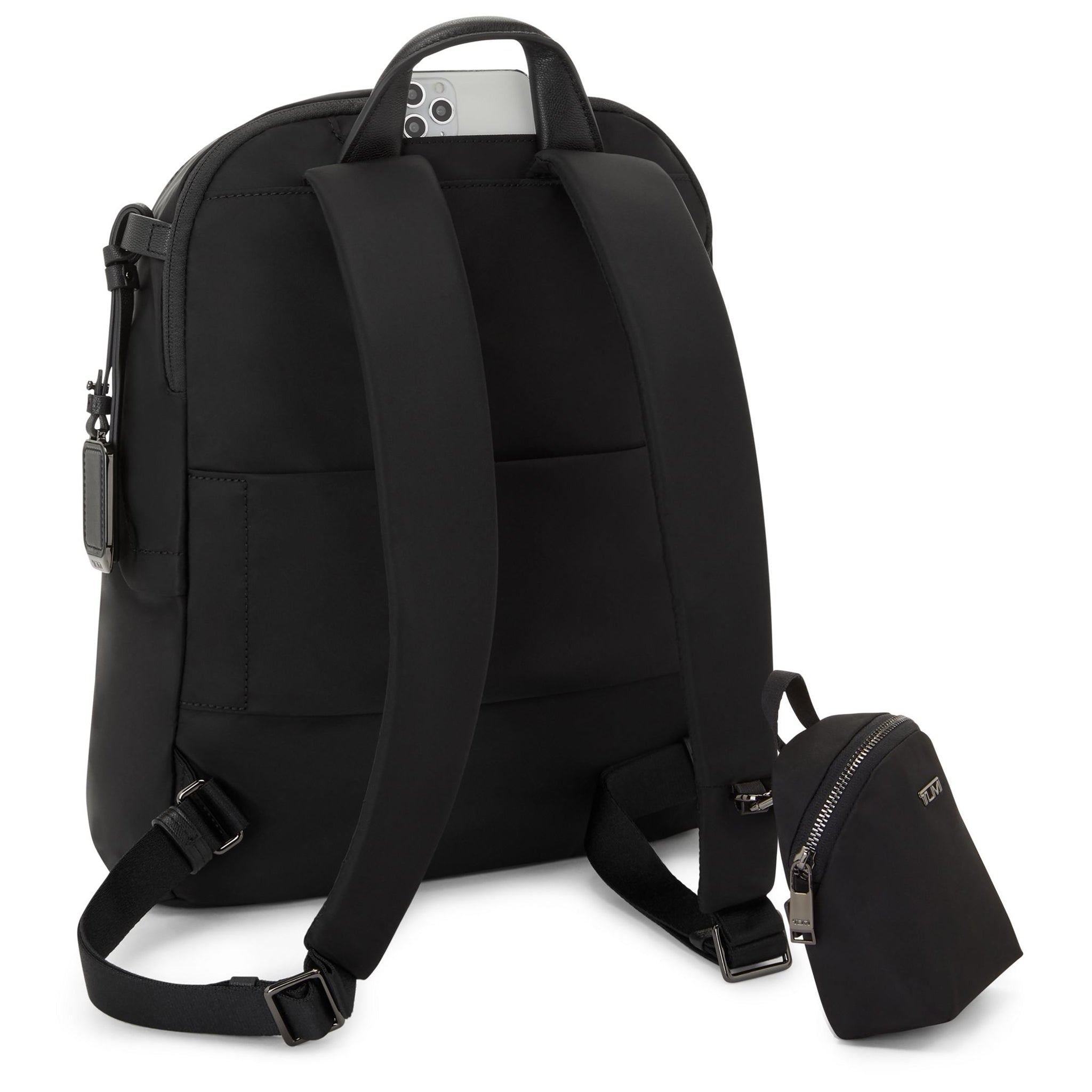 VOYAGEUR Halsey Backpack - Black/Gunmetal