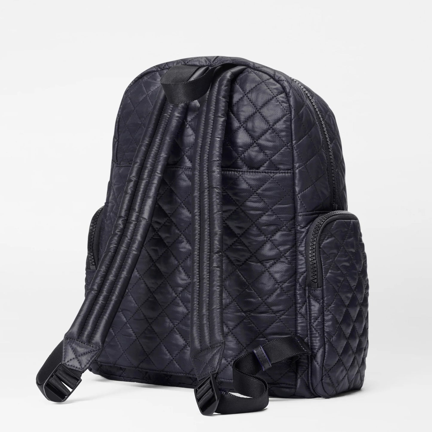 Black Metro Pocket Backpack