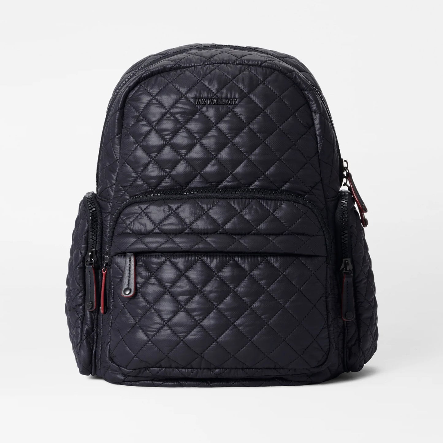 Black Metro Pocket Backpack