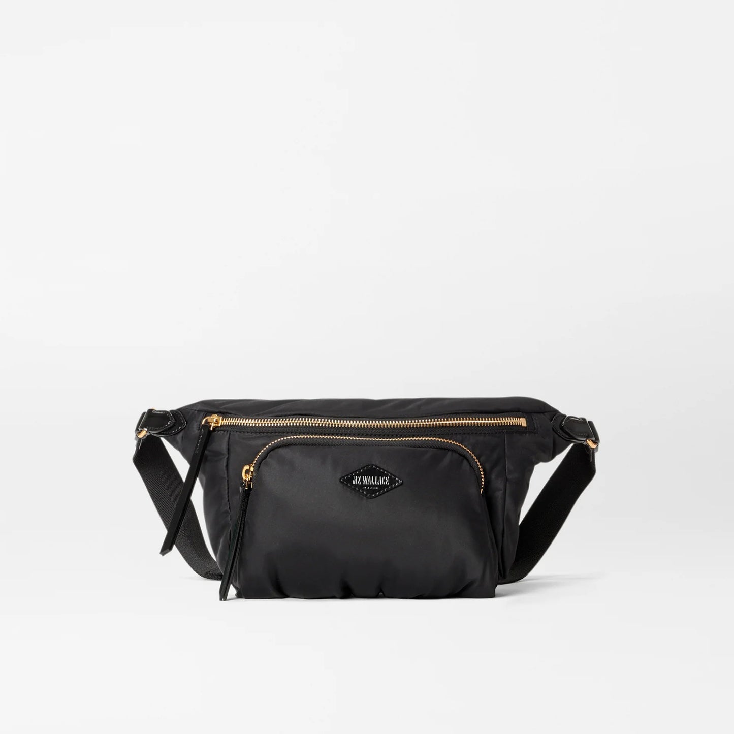 Black Chelsea Nylon Belt Bag