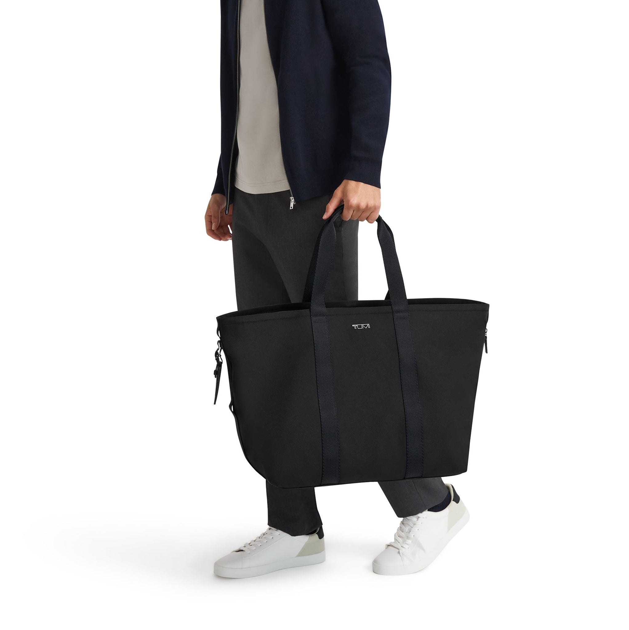 TUMI Sport Essential Large East West Tote - Black