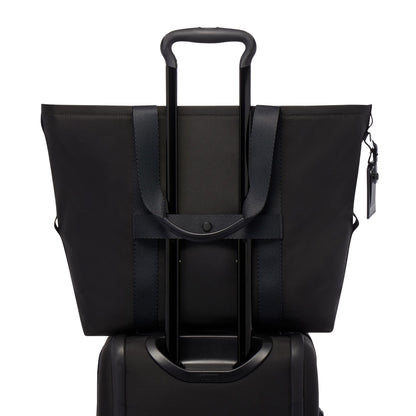 Essential Medium East West Tote - Black