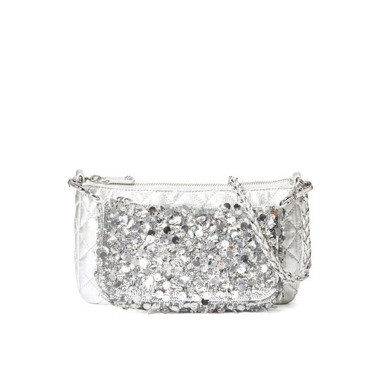 Crosby Convertible Crossbody - Ice Multi Sequin