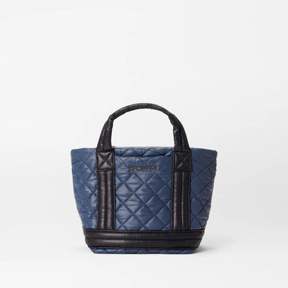 Mini Empire Tote - Navy & Black