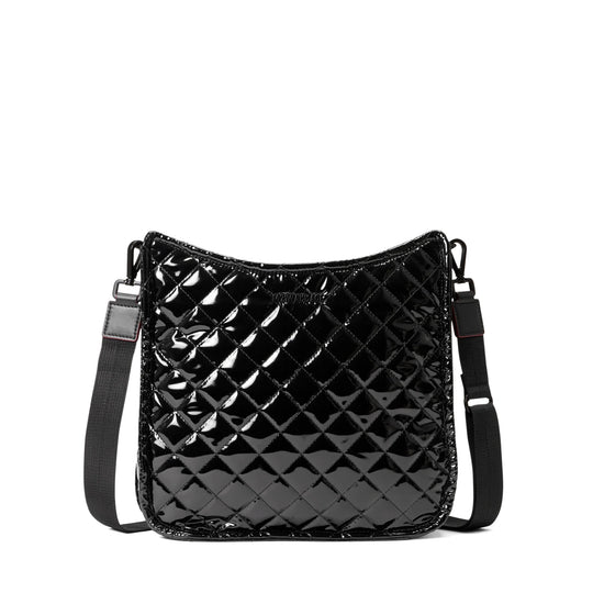 Box Metro Crossbody - Black Lacquer