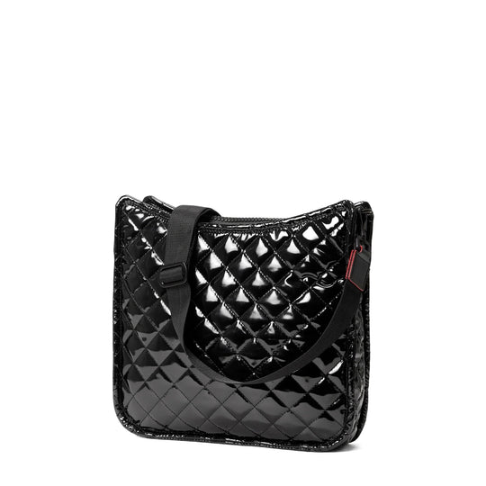 Box Metro Crossbody - Black Lacquer