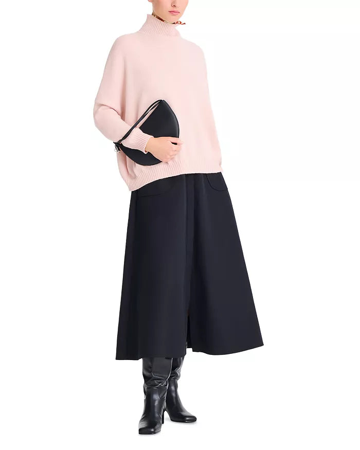 Le Roseau Leather Wristlet Clutch