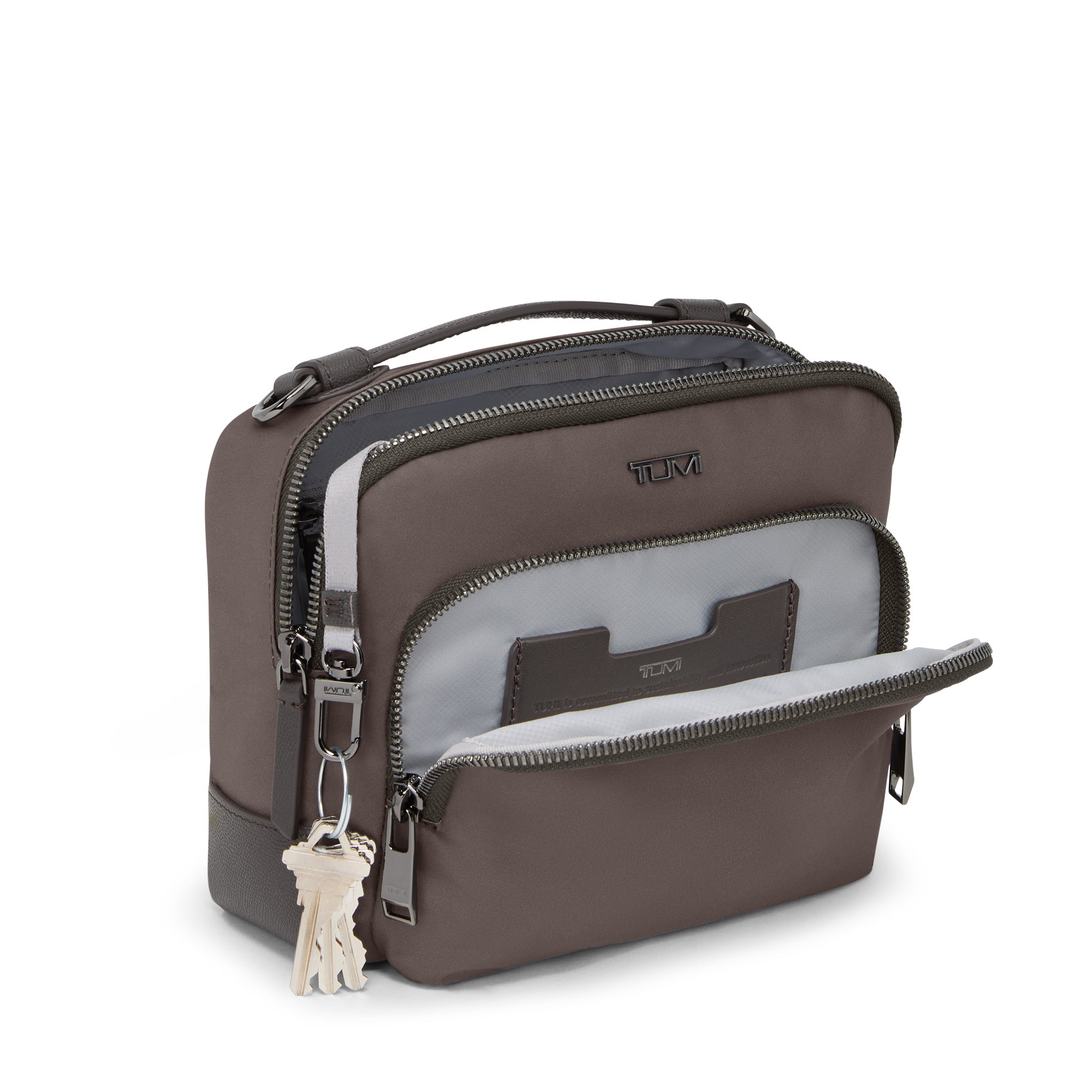 Voyageur Teghan Crossbody - Mink