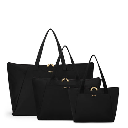 Voyageur Just In Case® Medium Tote - Black/Gold