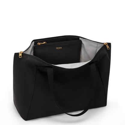 Voyageur Just In Case® Medium Tote - Black/Gold