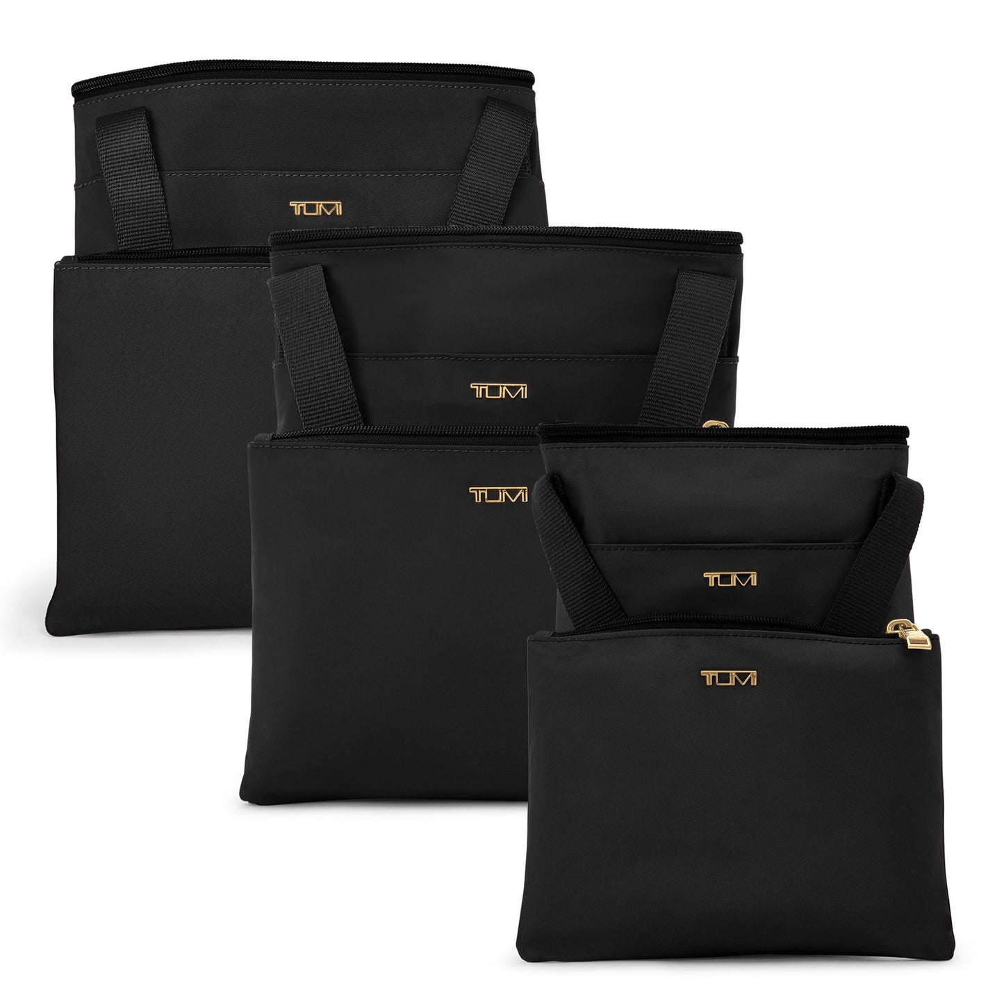 Voyageur Just In Case® Medium Tote - Black/Gold