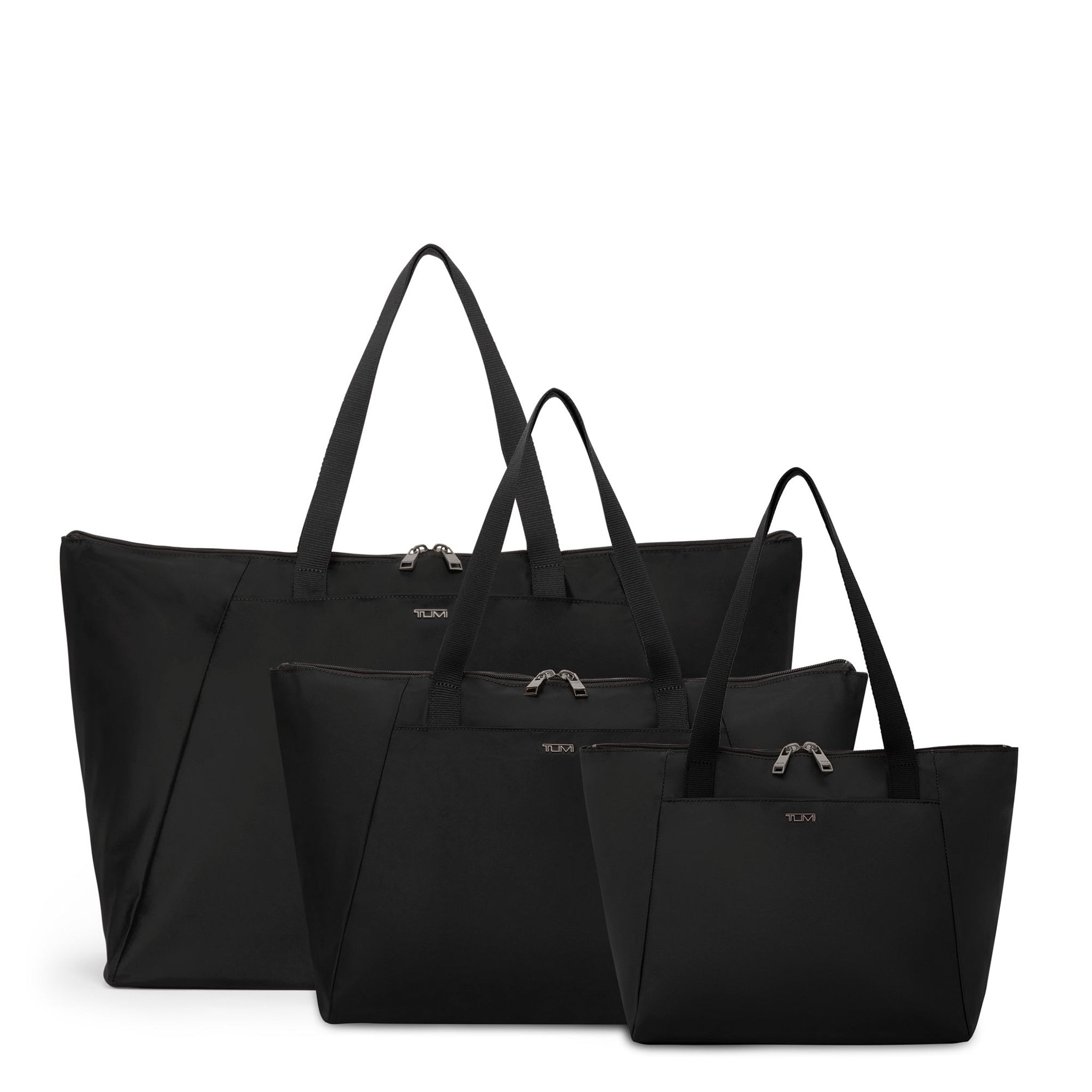 Voyageur Just In Case® Medium Tote - Black/Gunmetal