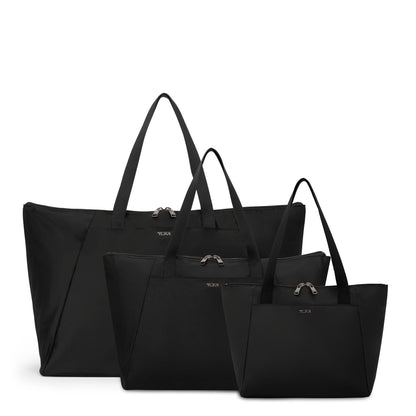 Voyageur Just In Case® Medium Tote - Black/Gunmetal