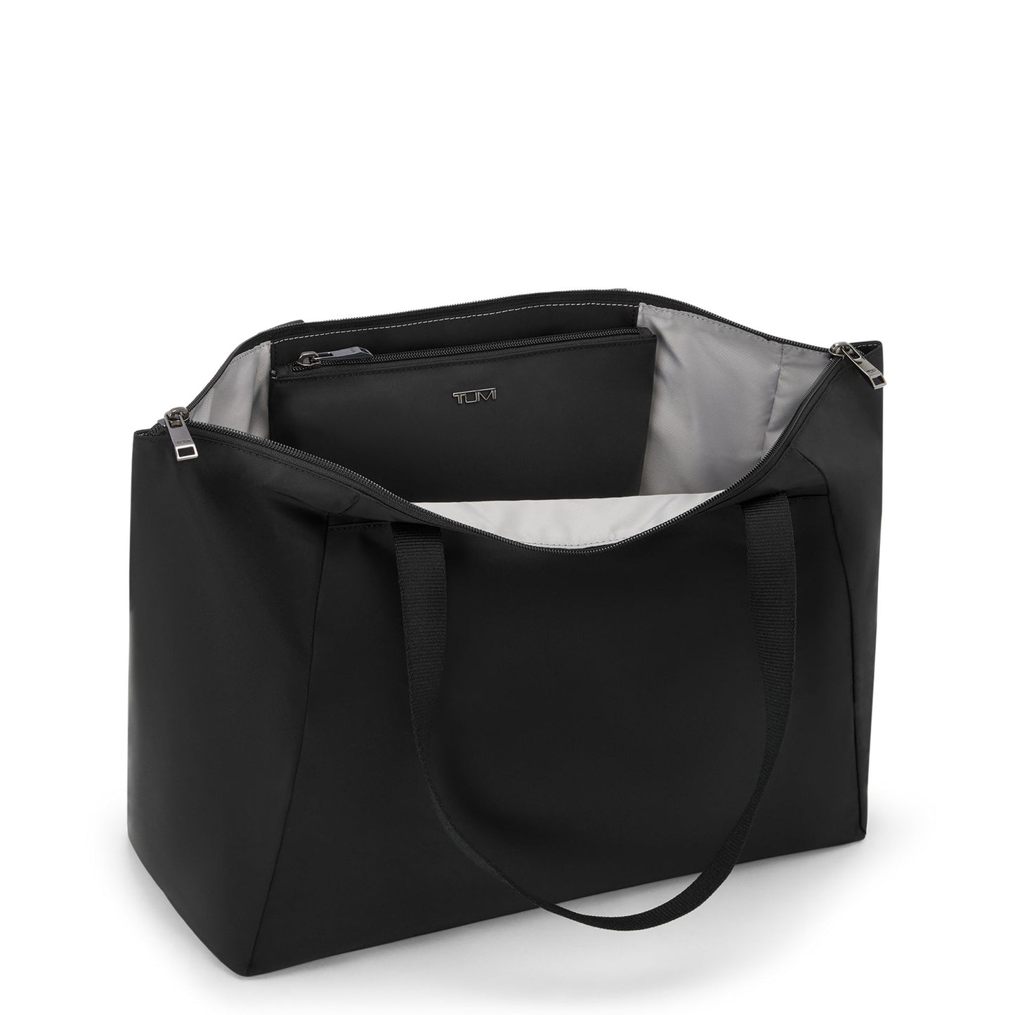 Voyageur Just In Case® Medium Tote - Black/Gunmetal