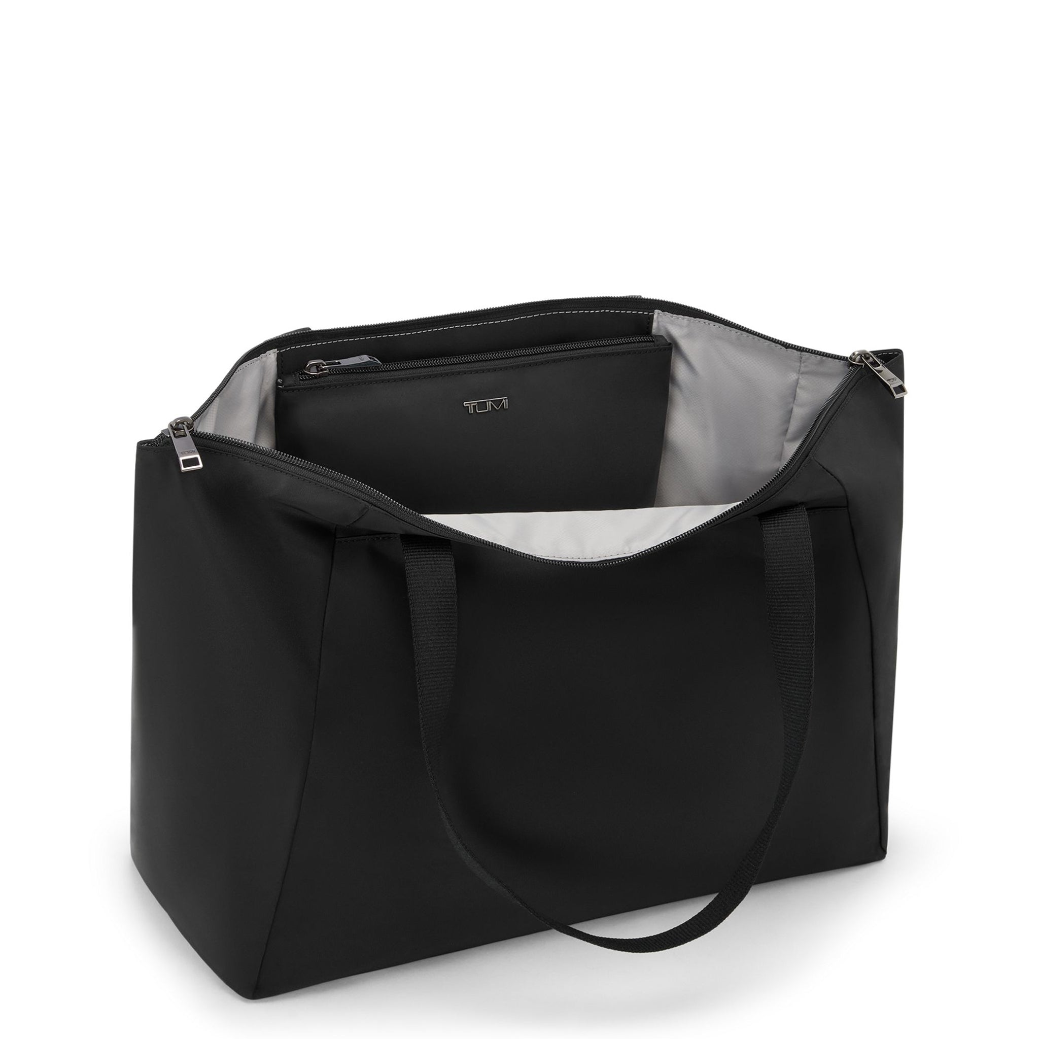 Voyageur Just In Case® Medium Tote - Black/Gunmetal