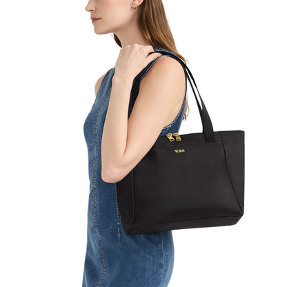 Voyageur Just In Case® Small Tote - Black/Gunmetal