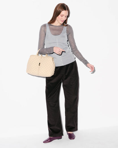Buff Medium Astor Top Handle