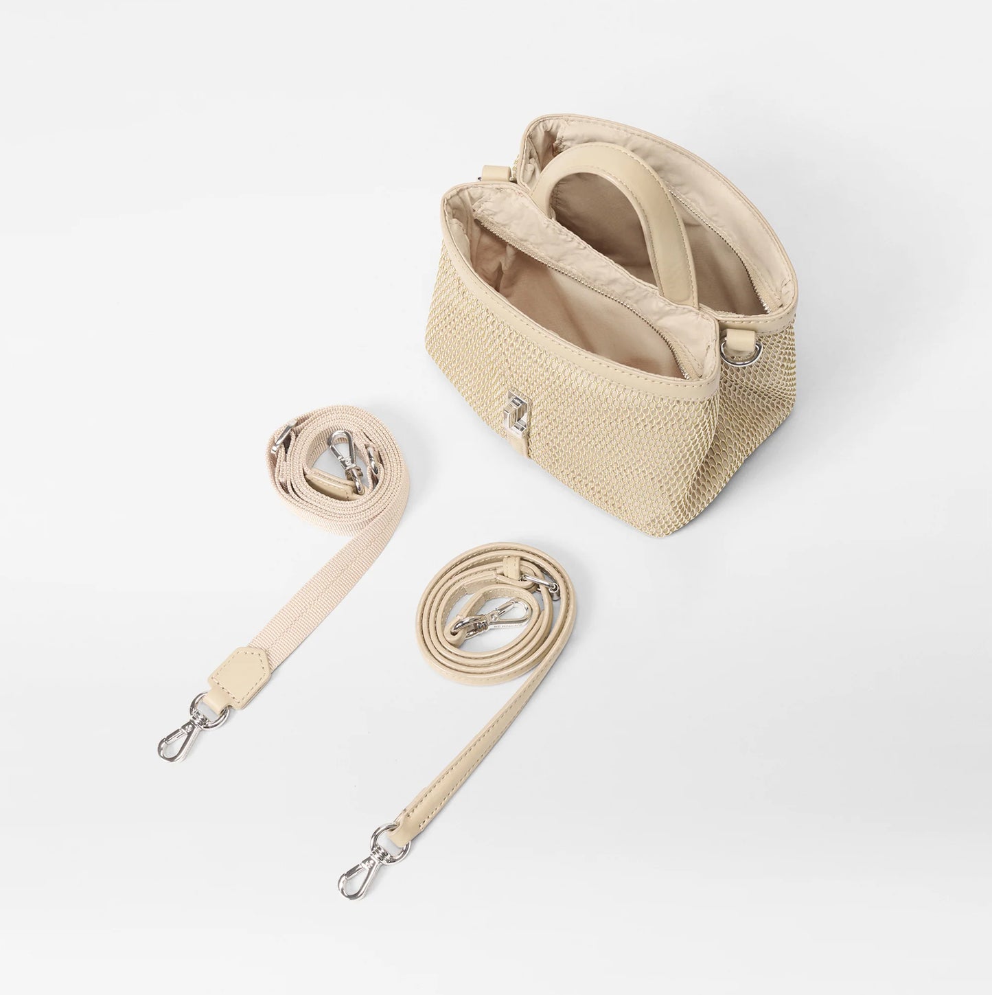 Buff Mesh Mini Astor Top Handle