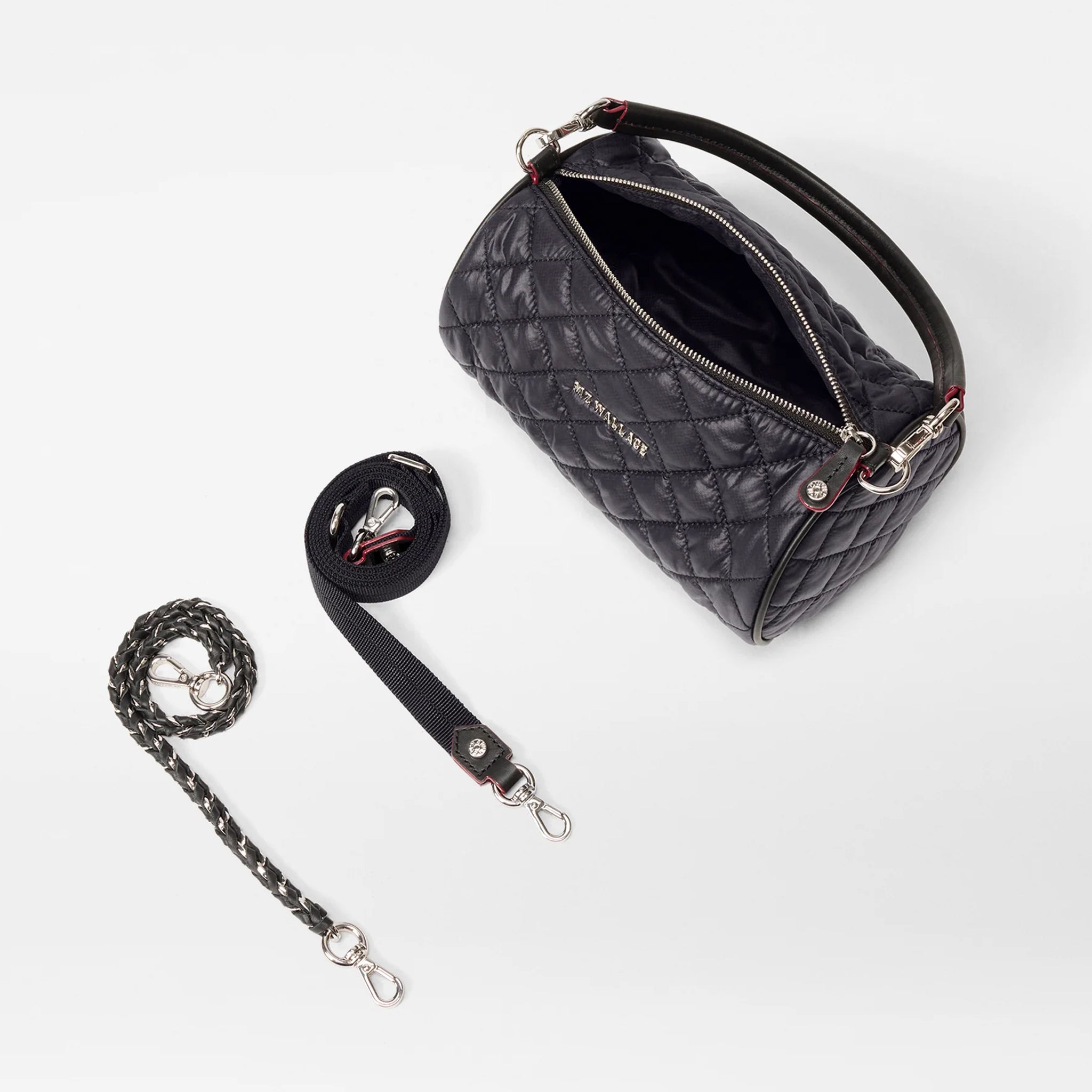 Crosby Barrel Crossbody - Black