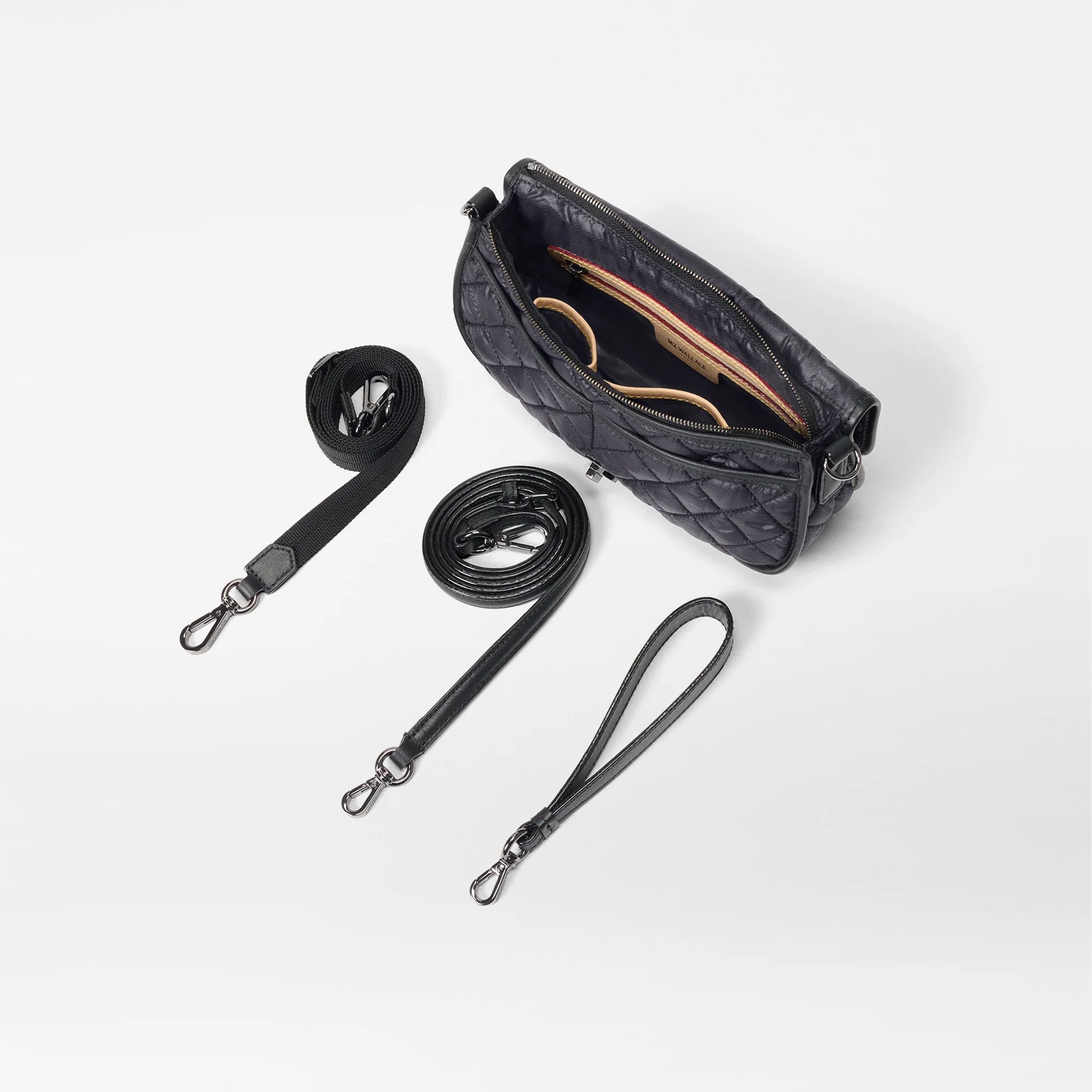 Black Small Astor Convertible Clutch