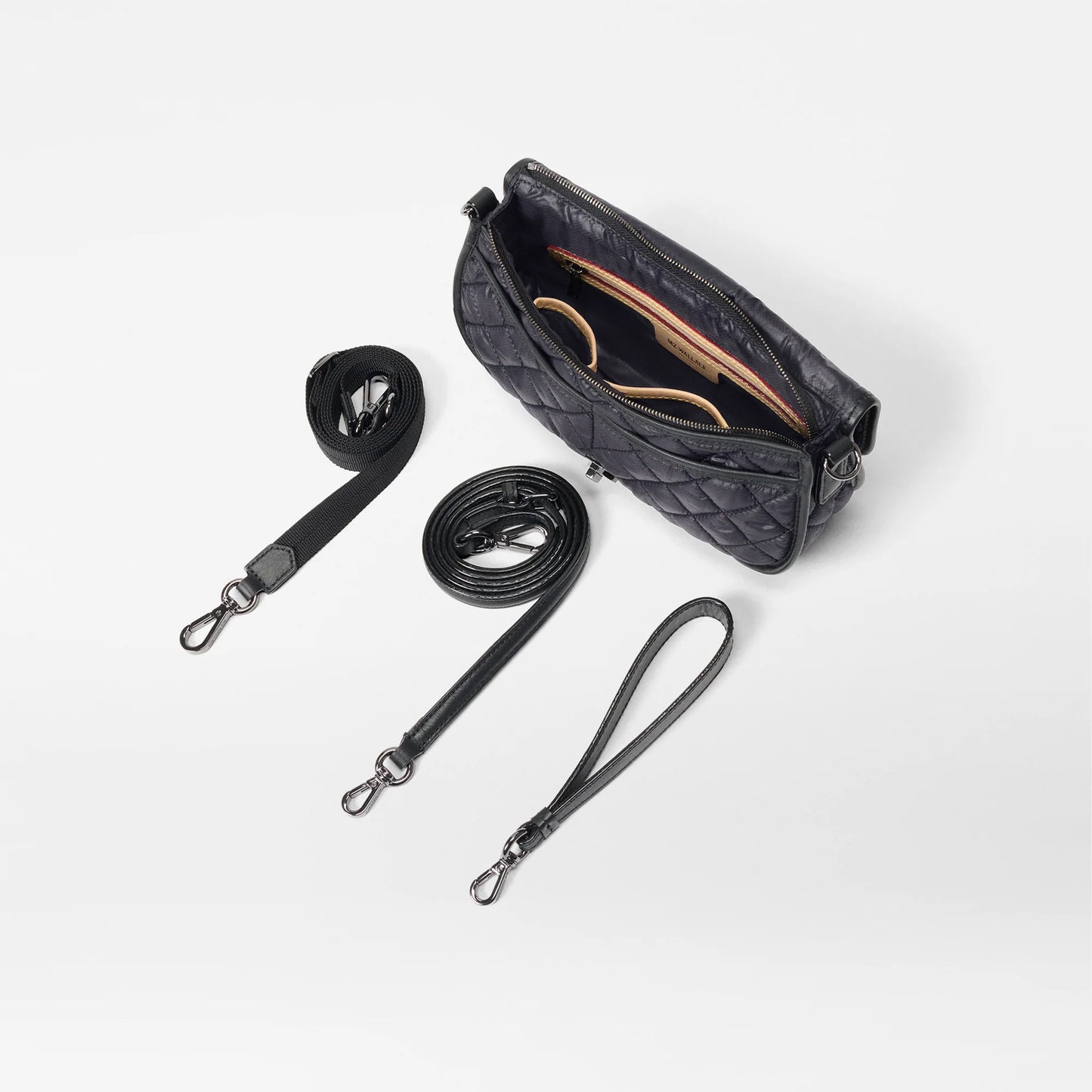 Black Small Astor Convertible Clutch