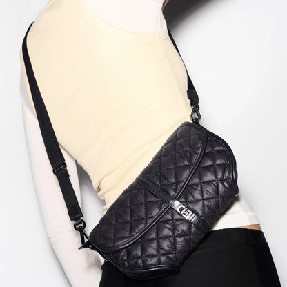 Black Small Astor Convertible Clutch