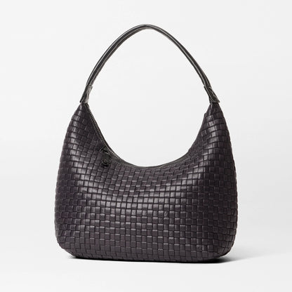 Black Medium Woven Shoulder