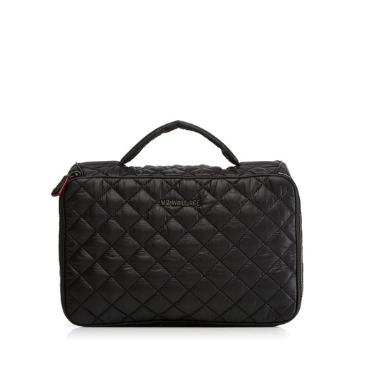 Zip Round Cosmetic - Black Rec