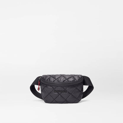 Black Micro Metro Belt Bag