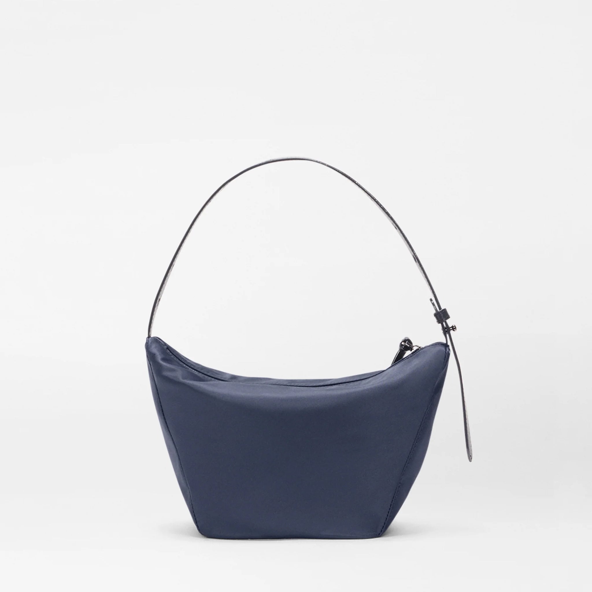 Navy Small Waverly Hobo