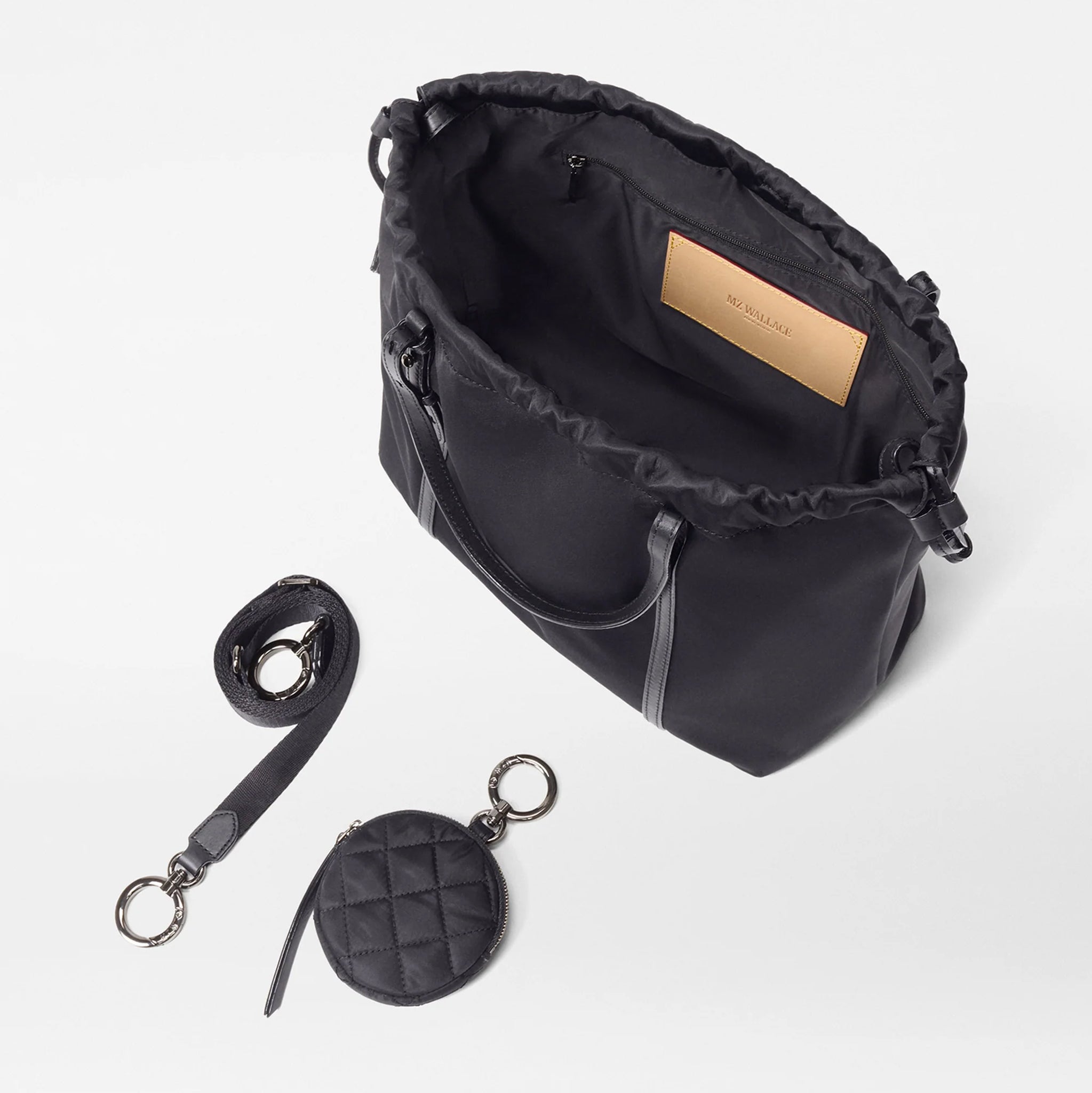 Black Small Waverly Tote