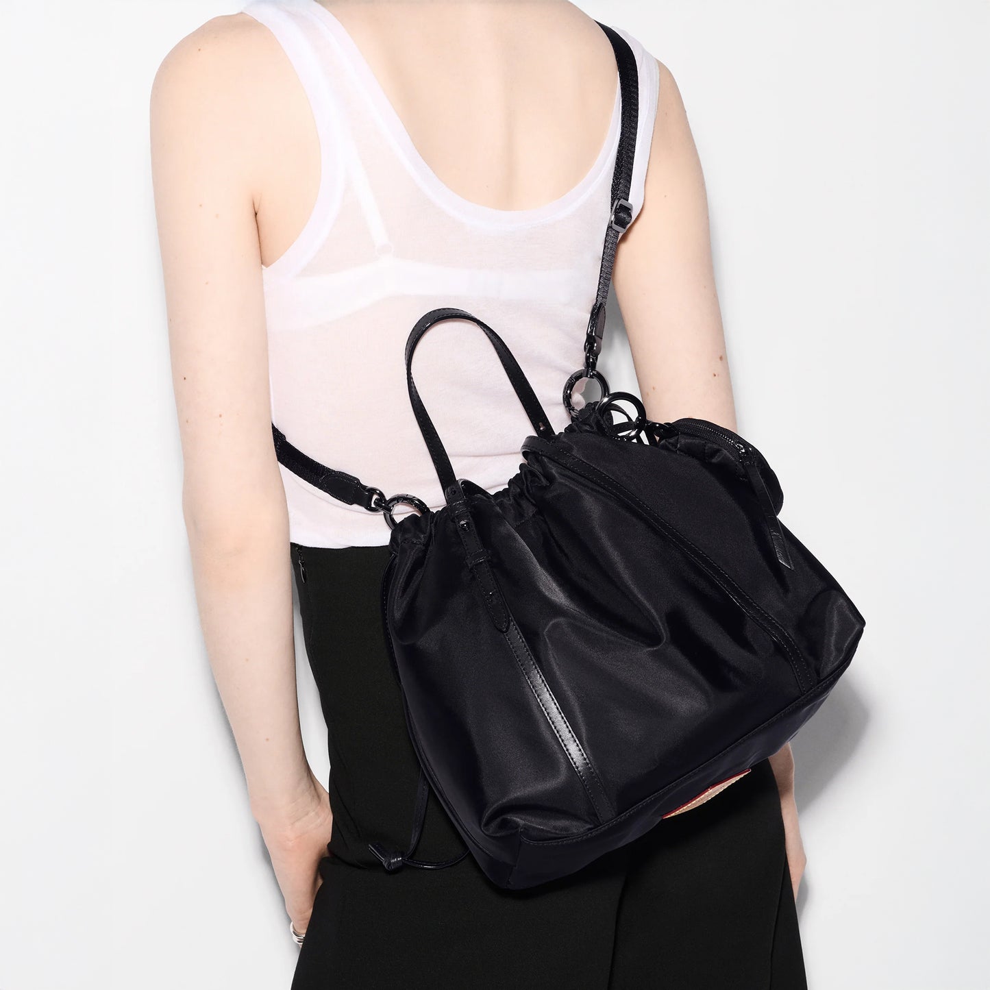 Black Small Waverly Tote