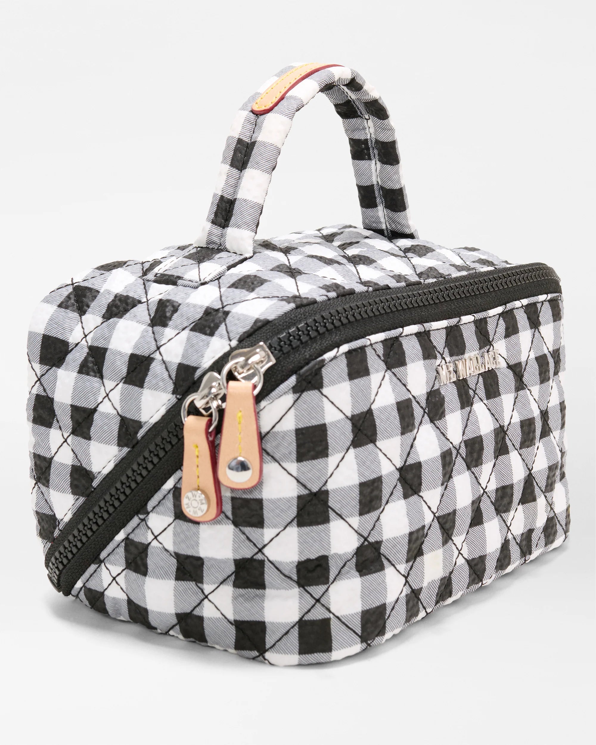 Black/White Gingham Metro Accordion Organizer