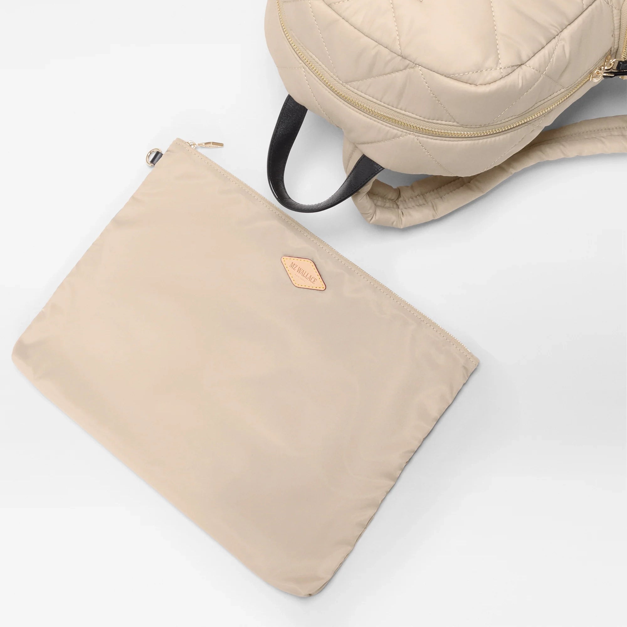 Buff/Black Madison Backpack