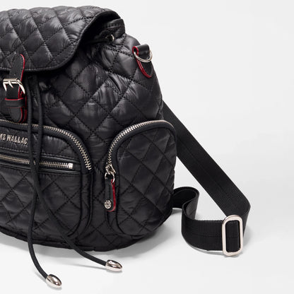 Black Mini Crosby Backpack