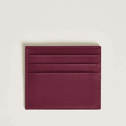 Meisterstück card holder 6cc - Cassis