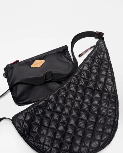 Black Metro Smile Bag