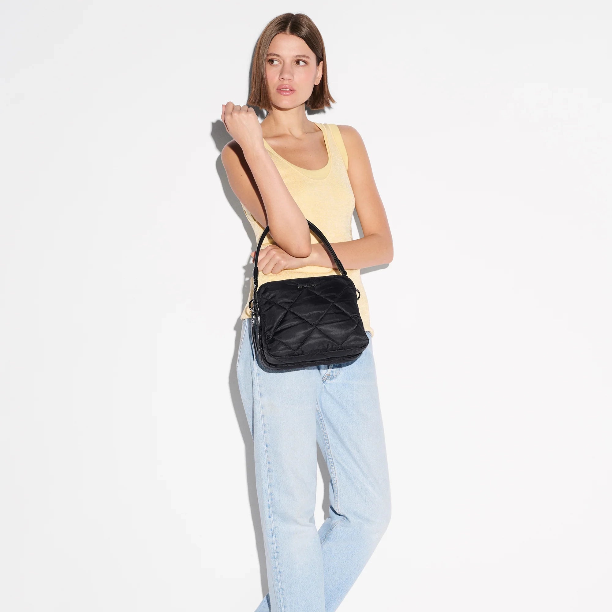 Black Madison Crossbody