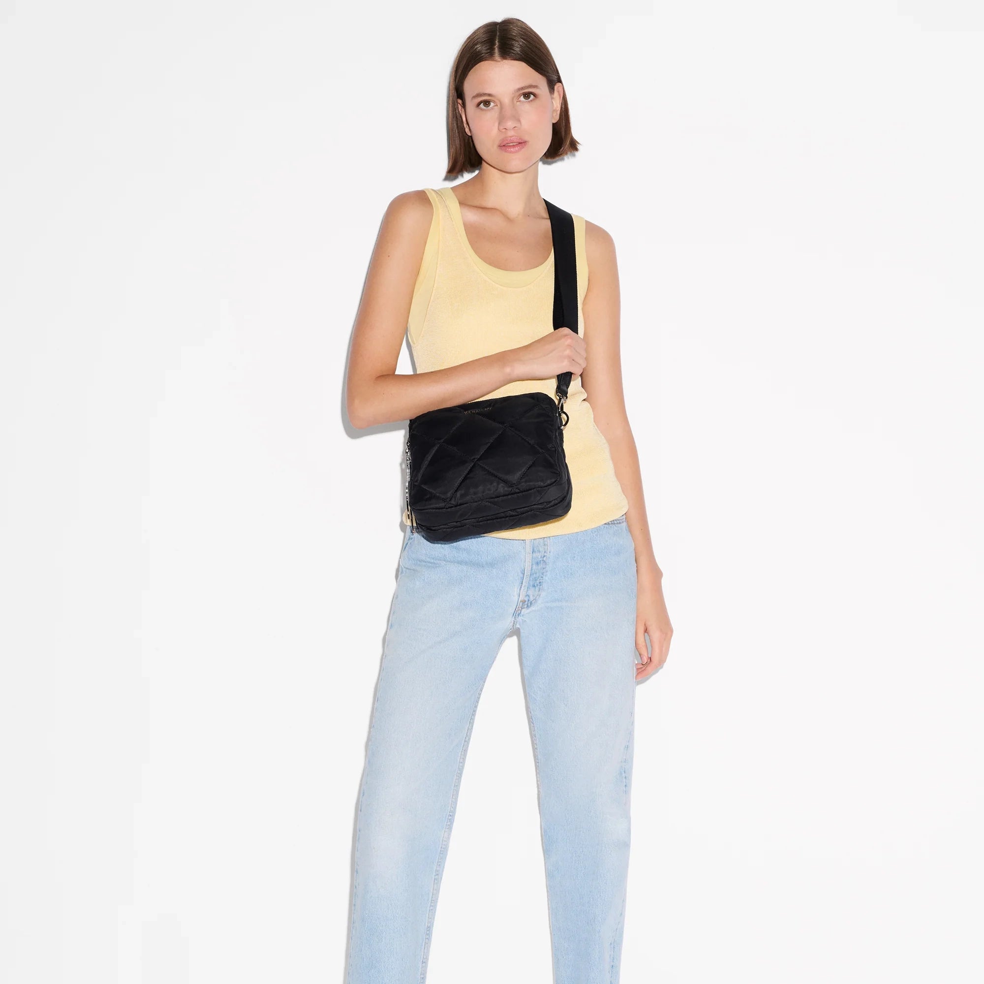 Black Madison Crossbody