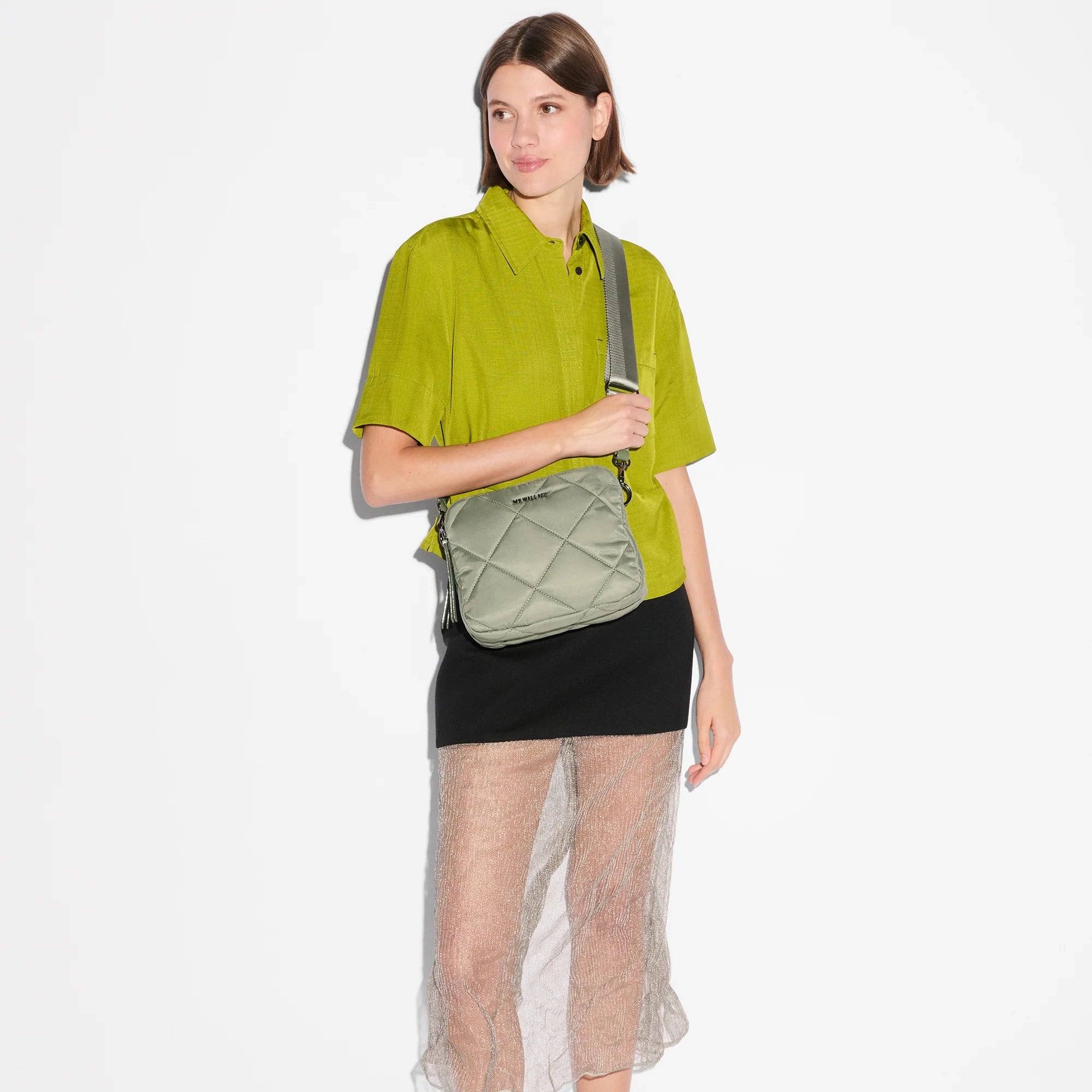 Agave Green Madison Crossbody