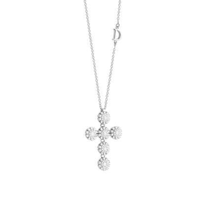 MARGHERITA White gold and diamonds necklace20074590