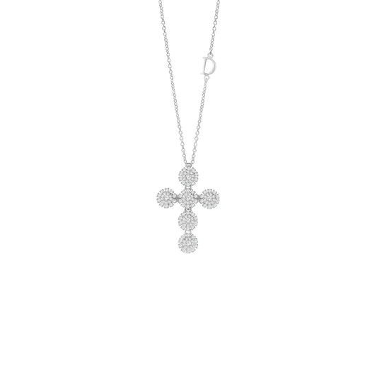 MARGHERITA White gold and diamonds necklace20074590