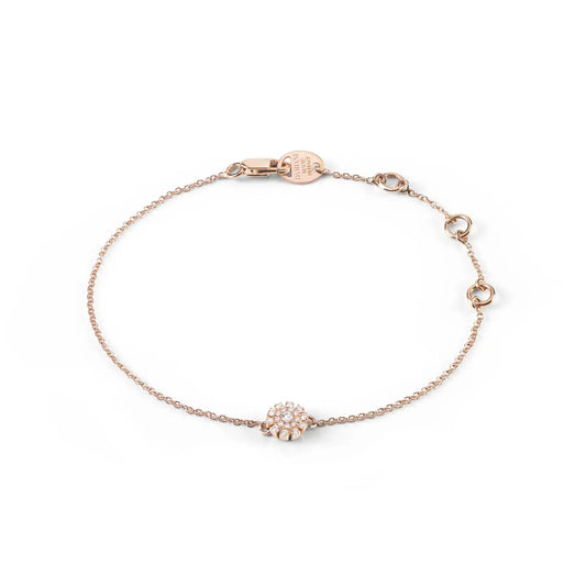 MARGHERITA Pink gold and diamonds bracelet  20084679